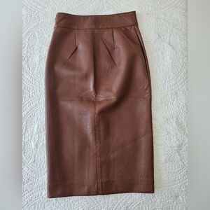 Babaton Pegu Skirt in Vegan Leather